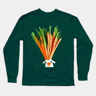 Kiss the Carrot Top! Long Sleeve T-Shirt